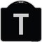 Signmission Sign with Letter T Heavy-Gauge Aluminum Architectural Sign, 18" x 18", BS-1818-22926 A-DES-BS-1818-22926 - alternate 1